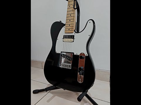 廃番）Squier Vintage Modified Tele SSH Squier Vintage Modified Telecaster SSH Maple Neck in Black