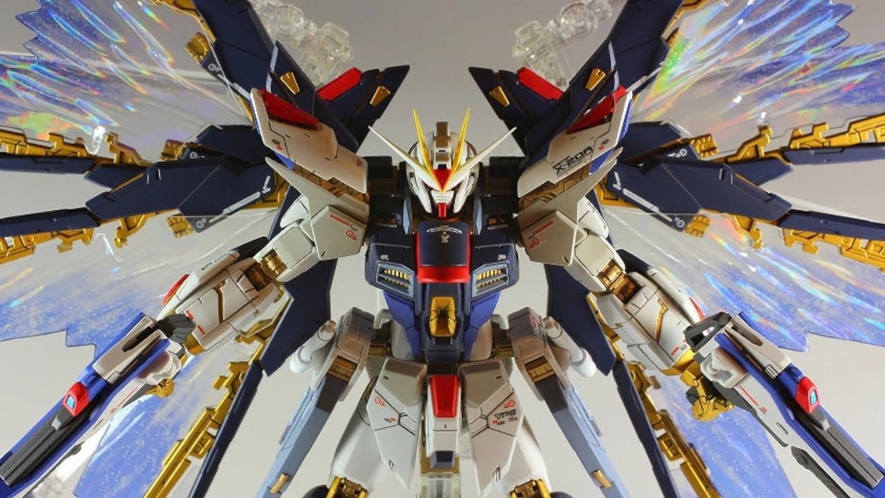 Rg 1 144 Strike Freedom Gundam Full Burst Mode Painted Build ストライクフリーダムガンダム Youtube