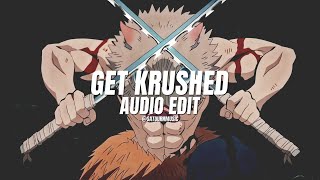 get krushed (slowed & reverb) - mxng0 x $hxtgun! [edit audio] Resimi