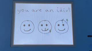 (FLASH WARNING) My Flipnote version of You Are An Idiot