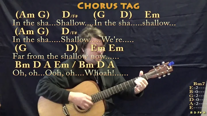 Shallow (Lady Gaga) Strum Guitar Cover Lesson with...