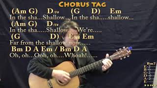 Shallow (Lady Gaga) Strum Guitar Cover Lesson with Chords/Lyrics - Munson