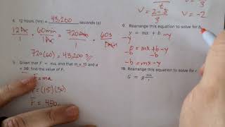 AP Math Inventory Corrections