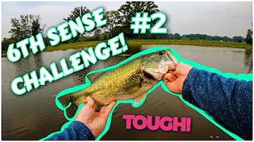 6TH SENSE Fishing Lure CHALLENGE With Ampd_Fishing! TOUGH ONE!