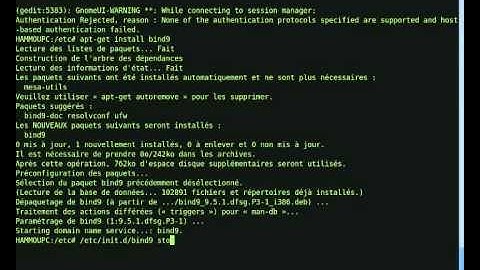 Installation : Serveur LAMP sous linux debian / ubuntnu 2/2