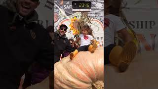 Santa Rosa engineer wins Half Moon Bay pumpkin weigh-off