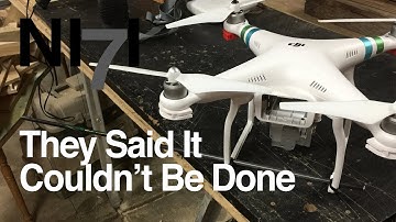 Raising An Antenna With A Drone?