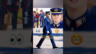 Princess Leonor in Uniform First Steps at the Air Force Academy 🇪🇸 #PrincessLeonor #shorts #princess