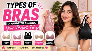 Types of Bras - A Guide to Finding Your Perfect Fit (3 Minutes)