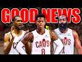 The Cleveland Cavaliers Got A TRIPLE DOSE OF GOOD NEWS After Winning Game 5... Ft. Schroder, Harden