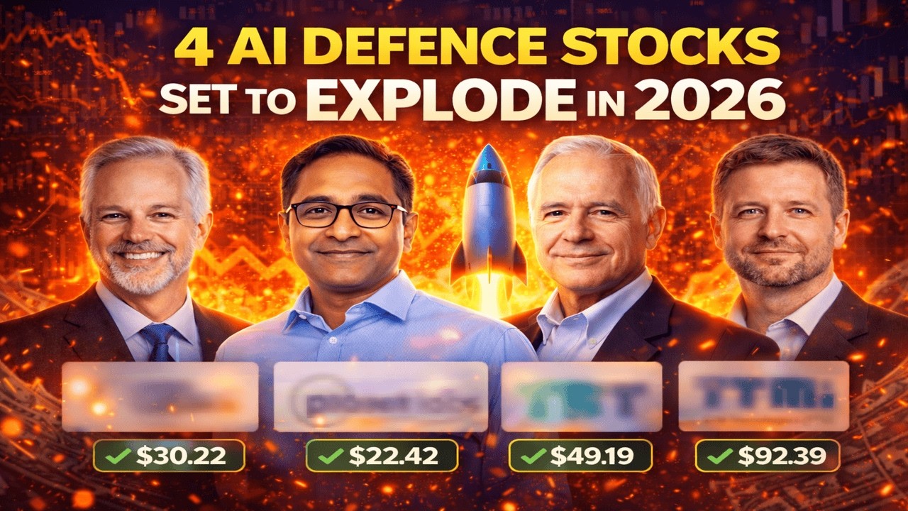 Top 4 AI Defense Stocks to INVEST in Before They Skyrocket