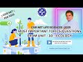 CSIR NET LIFE SCIENCES UNIT 10: ECOLOGY | GATE XL | IMPORTANT TOPICS AND PYQS FROM ECOLOGY | GATEWAY