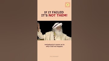 Stop blaming others. #sadhguru #wisdom #consciousplanet #ishafoundation