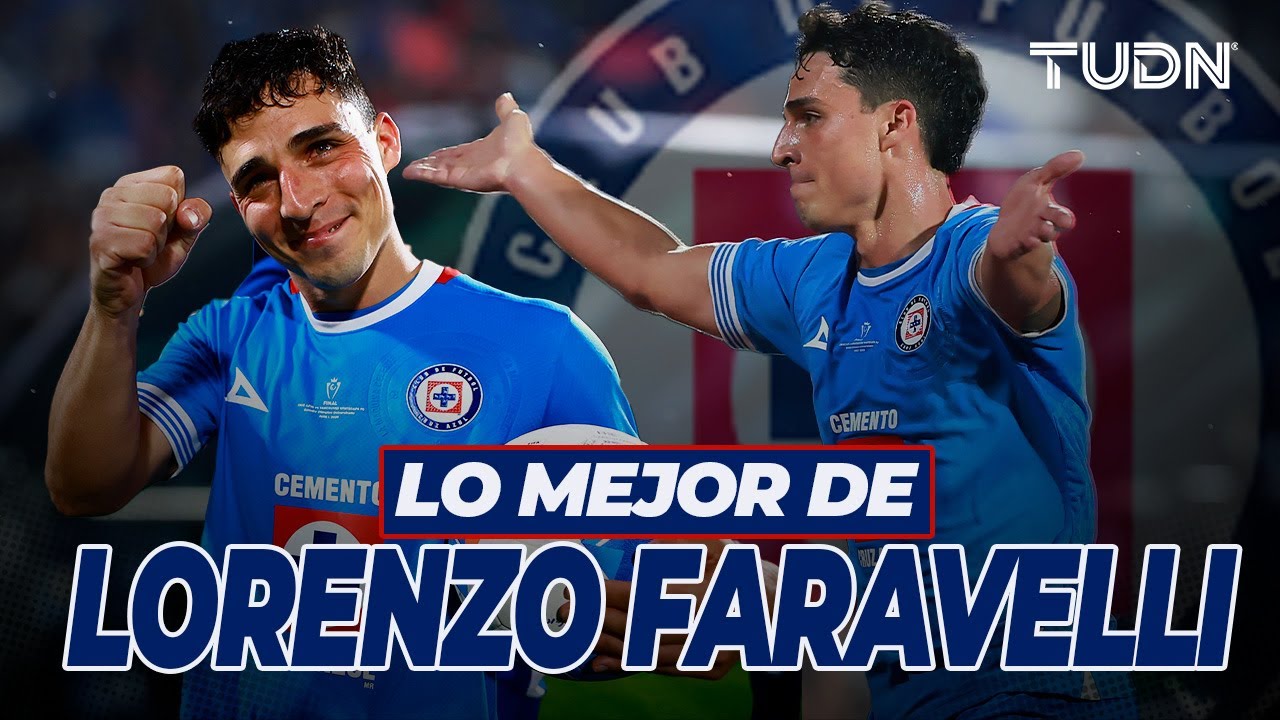🚂💙¡Semana de renovación de FARAVELLI y estos son sus MEJORES MOMENTOS CON CRUZ AZUL! | TUDN
