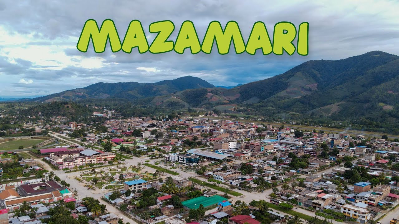 MAZAMARI - PANGOA - JUNIN / PERU - CINEMATIC  VIDEO - VISTA EN DRONE