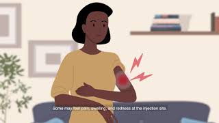 COVID-19 vaccine possible short term side effects
