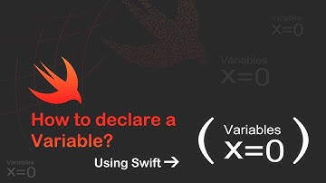 How to declare a Variable in Swift