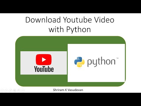 YouTube Video Download with Python - YouTube