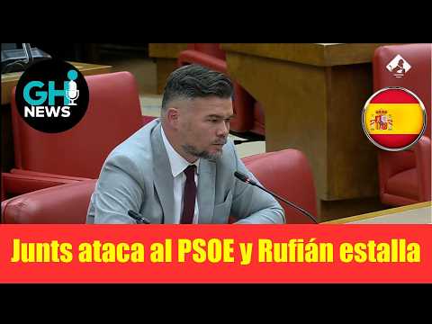 "We got 9 people out of prison!": Rufián’s brutal response to Junts' posturing against Sánchez