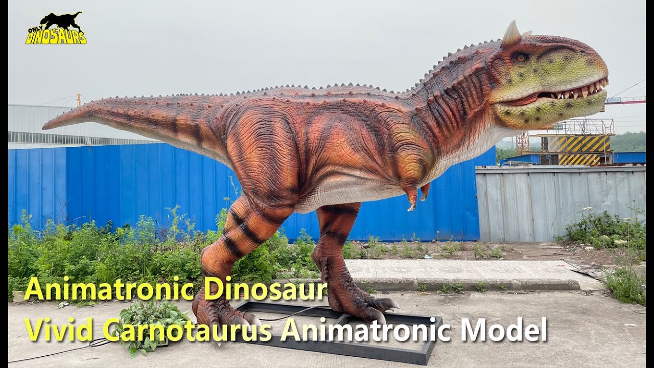 Vivid Carnotaurus Animatronic Model | Animatronic Dinosaur