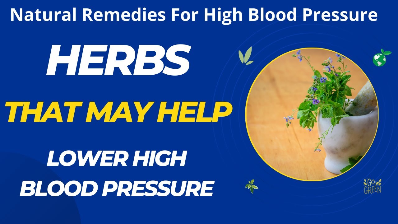 The Best Herbs for Lowering Blood Pressure Naturally