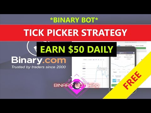 Explosive Binary.com Winning Strategy | Tick Picker Robot | Earn $50 daily |  100% Win