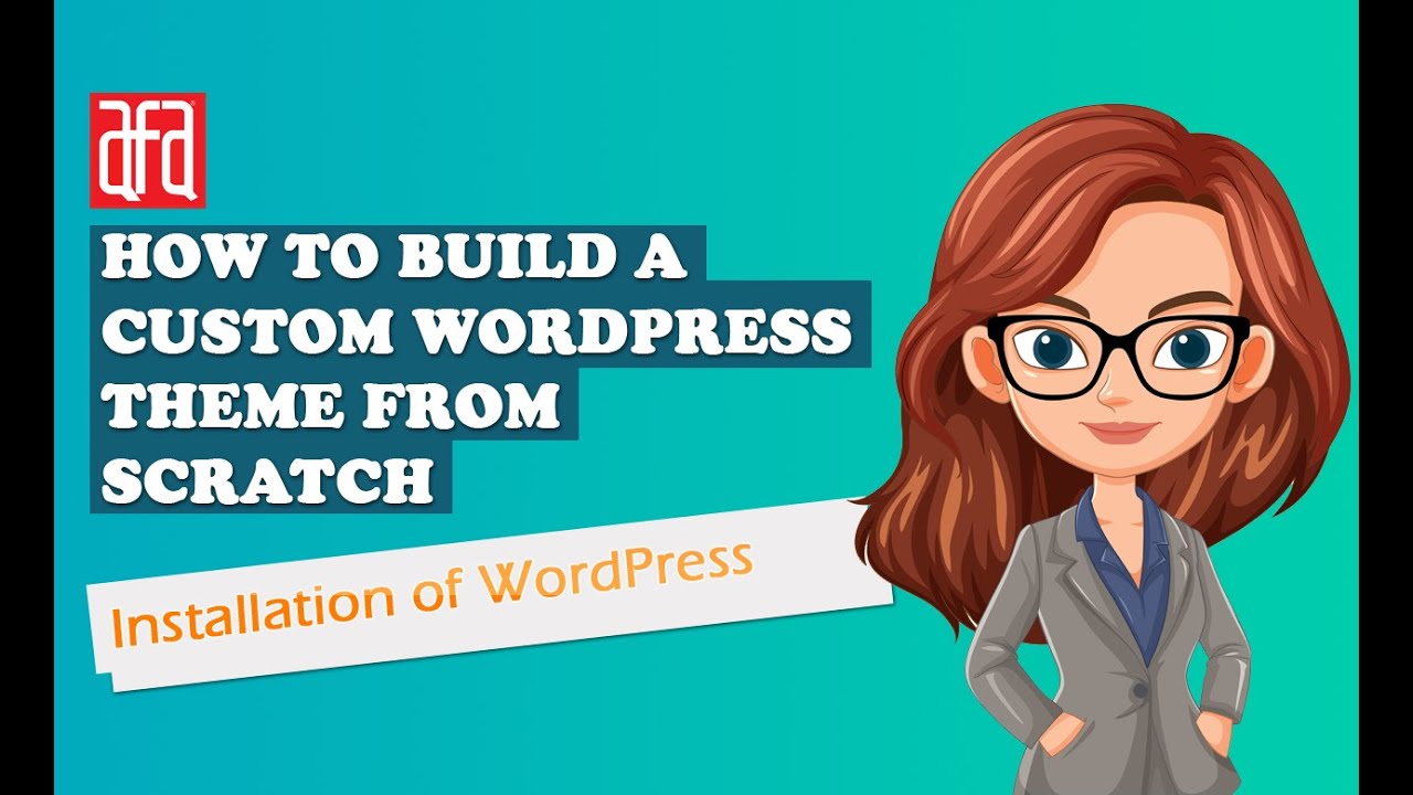 Installation of WordPress - YouTube