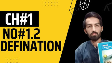 Class 9th Math Chapter 1 Exercise 1.2 Definition 9th Class Mathematics Ch 1