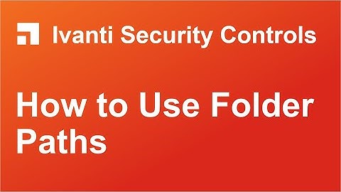 Using Folder Paths in the Navigation Pane