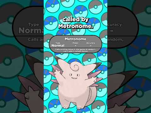 This Move Didn't Work With Metronome #pokemon #pokemonfacts #pokemonswordshield
