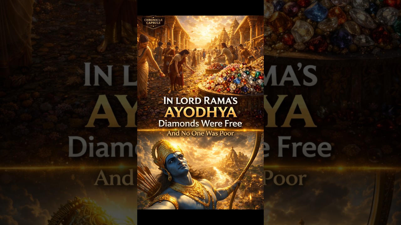Lord Rama Built a City with Zero crime - And We Destroyed the system #shorts