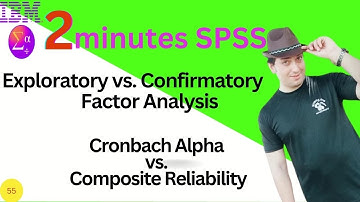 Exploratory vs. Confirmatory Factor Analysis| Cronbach Alpha vs. Composite Reliability| EFA vs. CFA