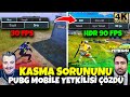 HERKES 90 FPS OLACAK !! KASMA SORUNU % 100 ÇÖZÜMÜ HEMEN İZLE PUBG MOBİLE