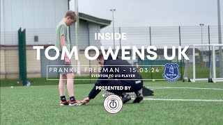 Everton U13s Frankie Freeman & Coach Tom | @TOMOWENSUK