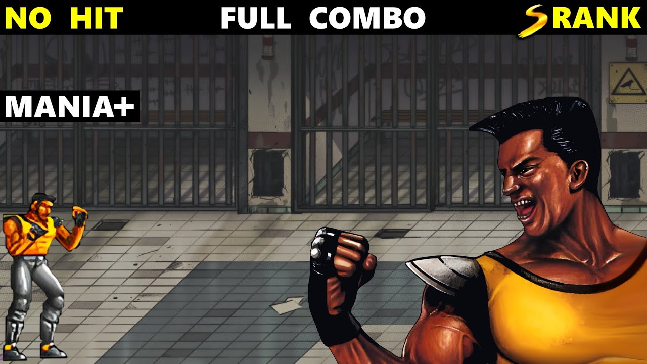 Streets of Rage 4 Stage 2 Full Combo Mania+ Adam SoR1