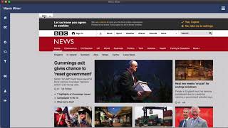 Famous My first attempt with Node.js, Electron.js and Puppeteer. Profile