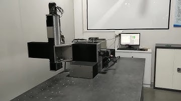 Industrial Machine XYZ 3 Axis Cantilever CNC Cartesian Gantry Robot #linearmotion #linearactuator