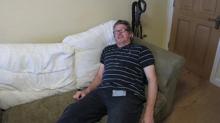 How to get large sofa cushions back into their covers easily, simple method