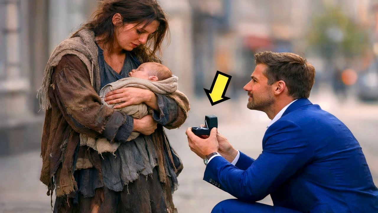 WENN ICH DEINEN SOHN ADOPTIERE HEIRATEST DU MICH… SAGTE DER UNFRUCHTBARE MILLIONÄR ZUR BETTLERIN