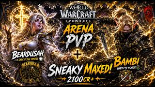The Double Fears This Game With The Finishing Kidney! | 2v2 Arena Midnight WOW PVP