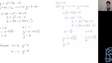Live Lesson: Checkpoint Mathematics - Simultaneous equations