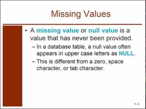 Database Design Issues