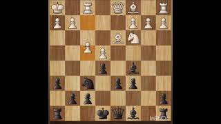 فخ شطرنج لإسقاط الوزير وسط اللعب اساسه الدفاع الصقلي