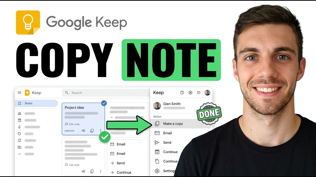 How to Create Copy of Note in Google Keep 2026 (Google Keep Tutorial ...