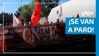 CNTE confirma paro nacional; especialistas advierten grave rezago educativo en México.