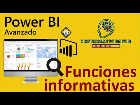 Curso de Microsoft Power BI Avanzado | FUNCIONES INFORMATIVAS (video 10)