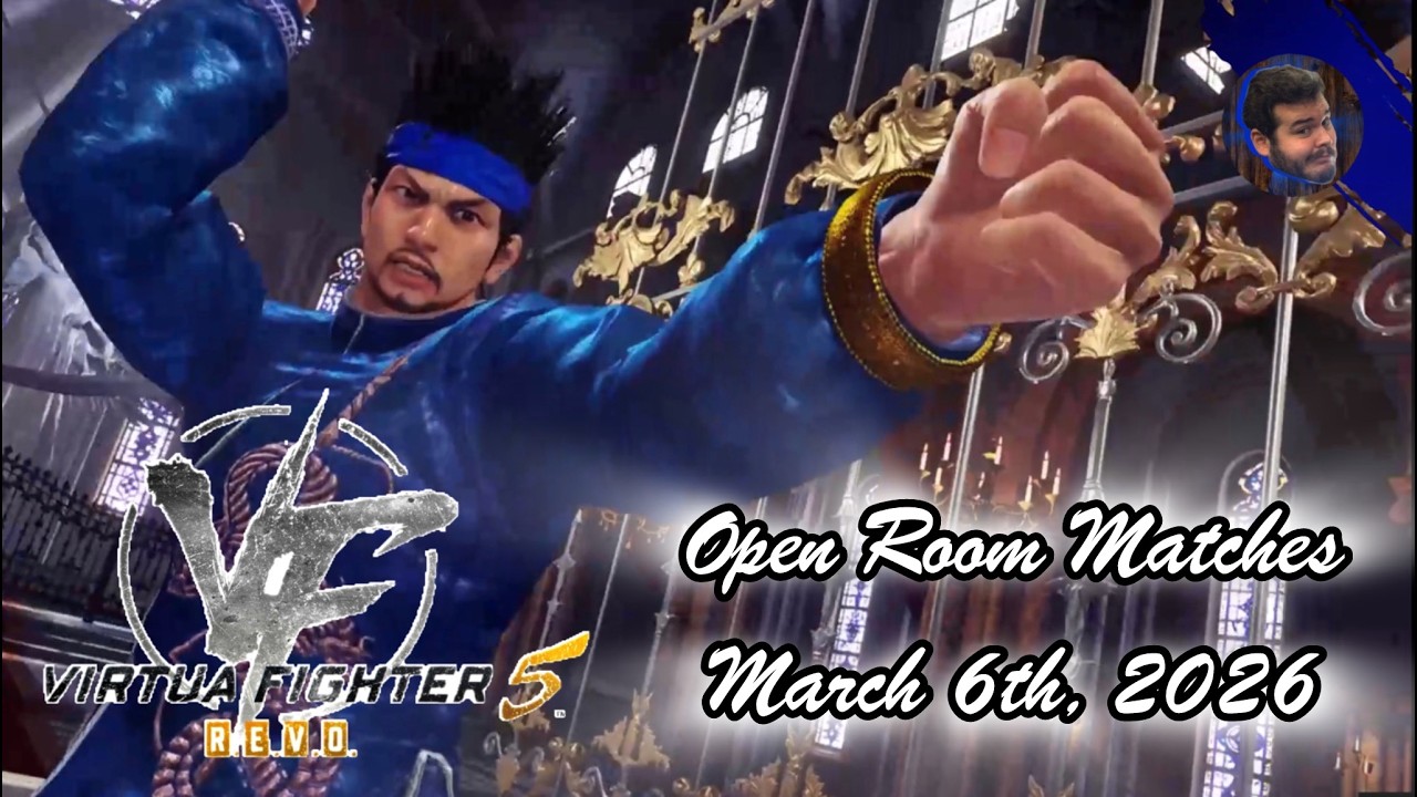 Open Room Matches (March 6th, 2026): Virtua Fighter 5 REVO World Stage