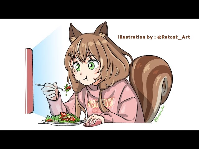 【MaBaR】Makan Bareng Risu : Makan Siang【Ayunda Risu】のサムネイル