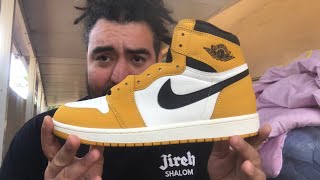 UNDERRATED Jordan 1 Retro High OG 2024 Yellow Ochre Review | Under Retail!