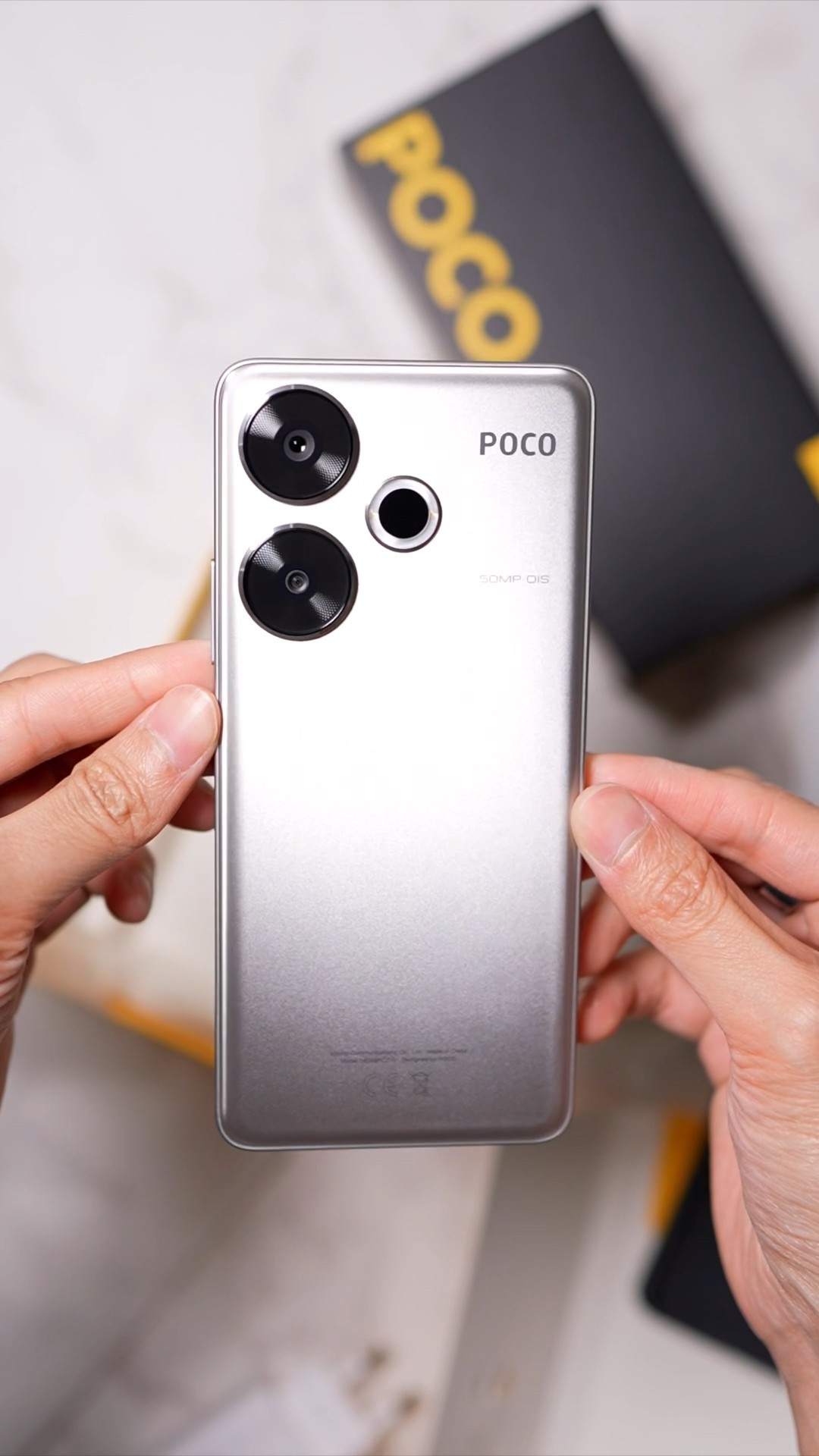Poco F6 in Titanium Unboxing! - YouTube